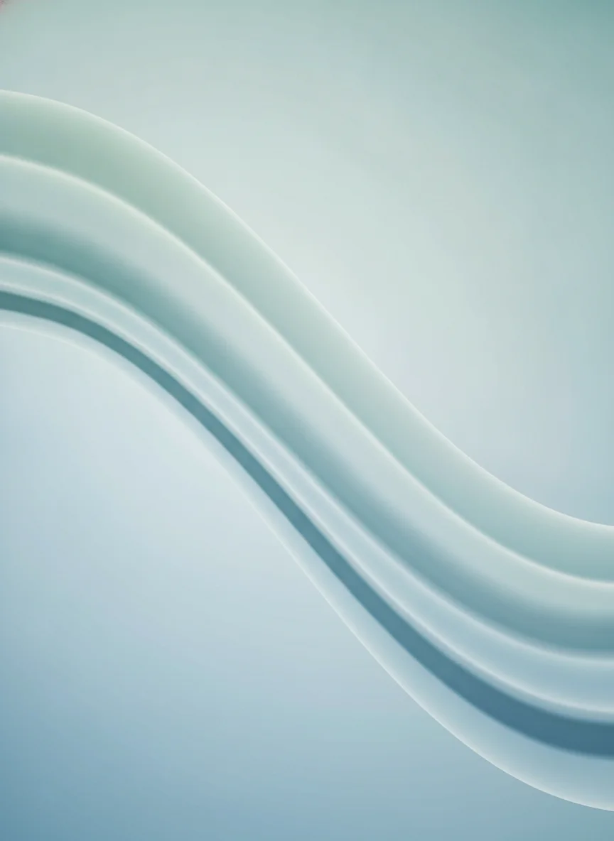 Minimalist Wave Abstract Wall Art Print (300 DPI)