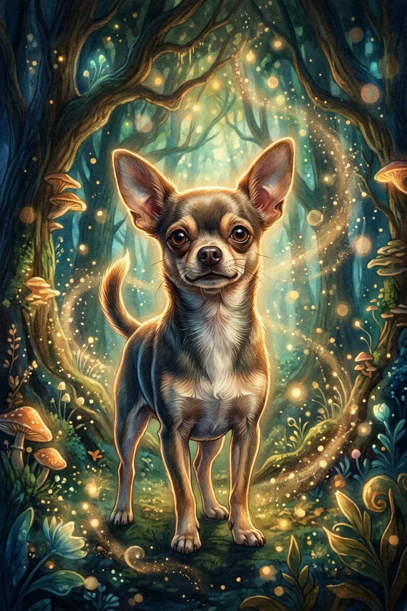 Pet Wilderkind Chihuahua Nursery Print (300 DPI)