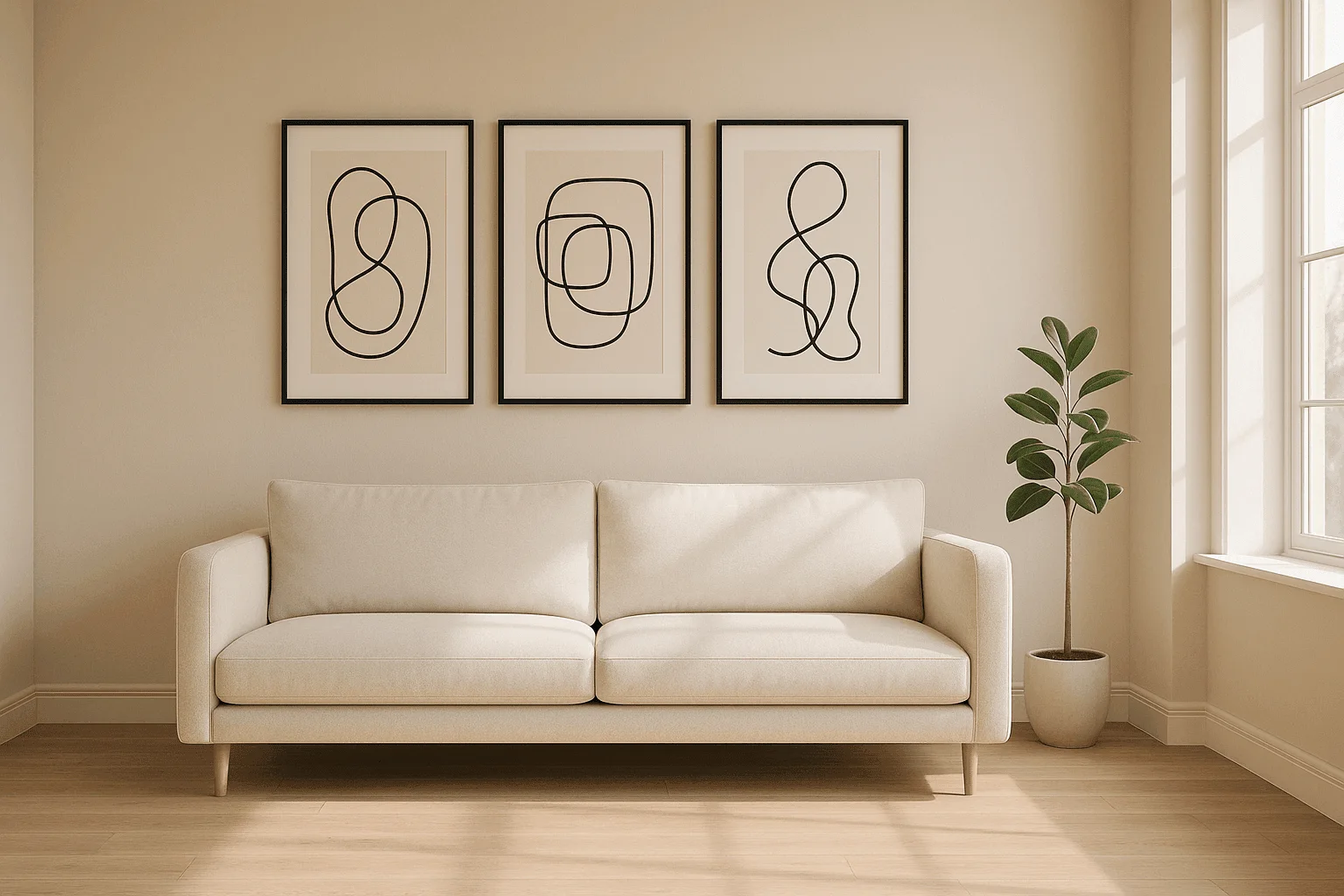 Modern Minimalist Wall Art: Less is More