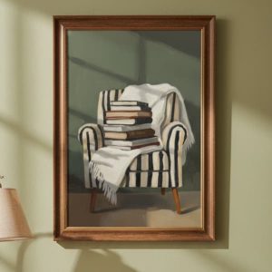 Cozy Reading Nook Wall Art