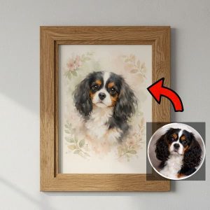 Custom Pet Portrait — Dog Art Gift