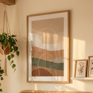 Psalm 23 Minimalist Scripture Wall Art (300 DPI)