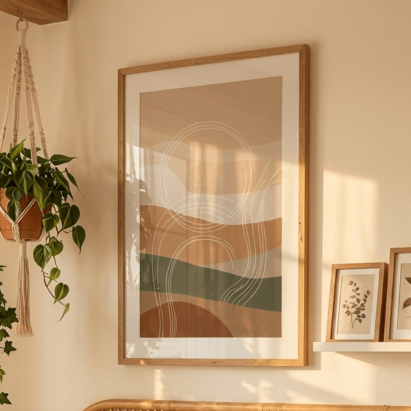 Psalm 23 Minimalist Scripture Wall Art (300 DPI)