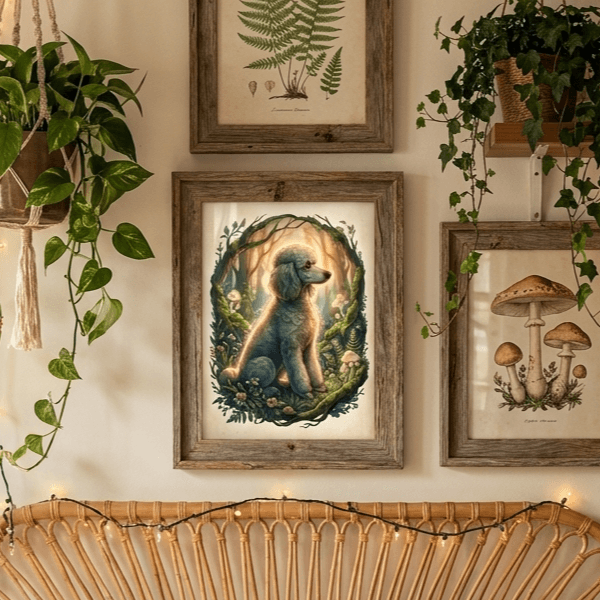 Pet Wilderkind Poodle Nursery Print (300 DPI)