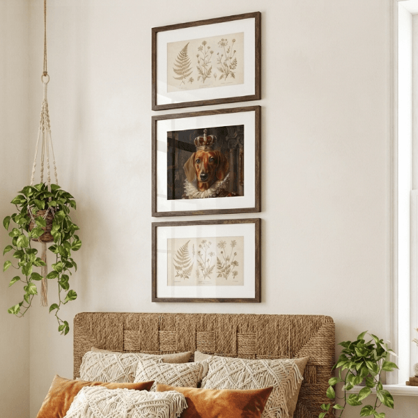 Custom Dachshund Portrait – Watercolor Style (Digital File)